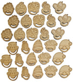Macrame Craft Blanks – Gnome Keychain Blanks Bulk Pack 30 Units