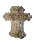 Multi-Layered MDF Cross with Rounded End (4 Layers)