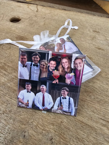 Photo Magnets (Deluxe die-pressed, 5cm x 5cm) - Not the normal flat ones!