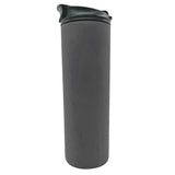 Grey Tall Skinny Tumbler 590ml (20oz) Skinny Double Wall Stainless Steel for Corporate Branded or Personalised Gifts