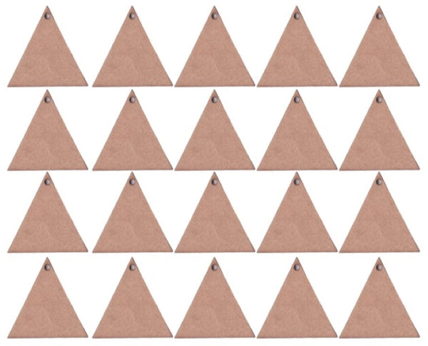 MDF Triangle Keyring Blanks (Pack of 20) – MVA Laser Craft