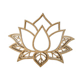 Lotus Flower (with Leaf Detail) Wall Art