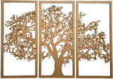 Tree of Life with Border - 3 Panels